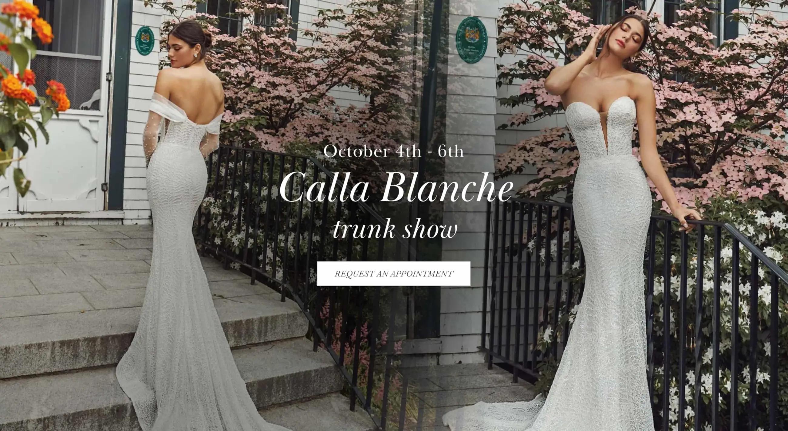 Calla Blanche Desktop Banner